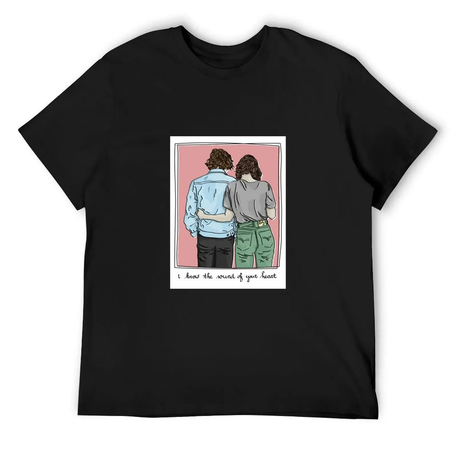 

I know the sound of your Heart T-Shirt shirts graphic tee graphic tee shirt hippie clothes summer tops men clothings