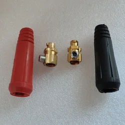 Welding Connector Welder Connector for Welding Cable Plug Socket DKJ10-25 Welding Machine Parts Quick Fitting Connector 1set