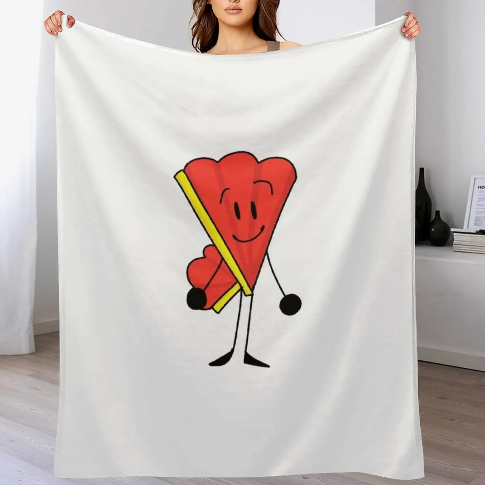 

Fan Inanimate Insanity Throw Blanket Flannel Decorative Sofas Bed Fashionable Summer Beddings Blankets