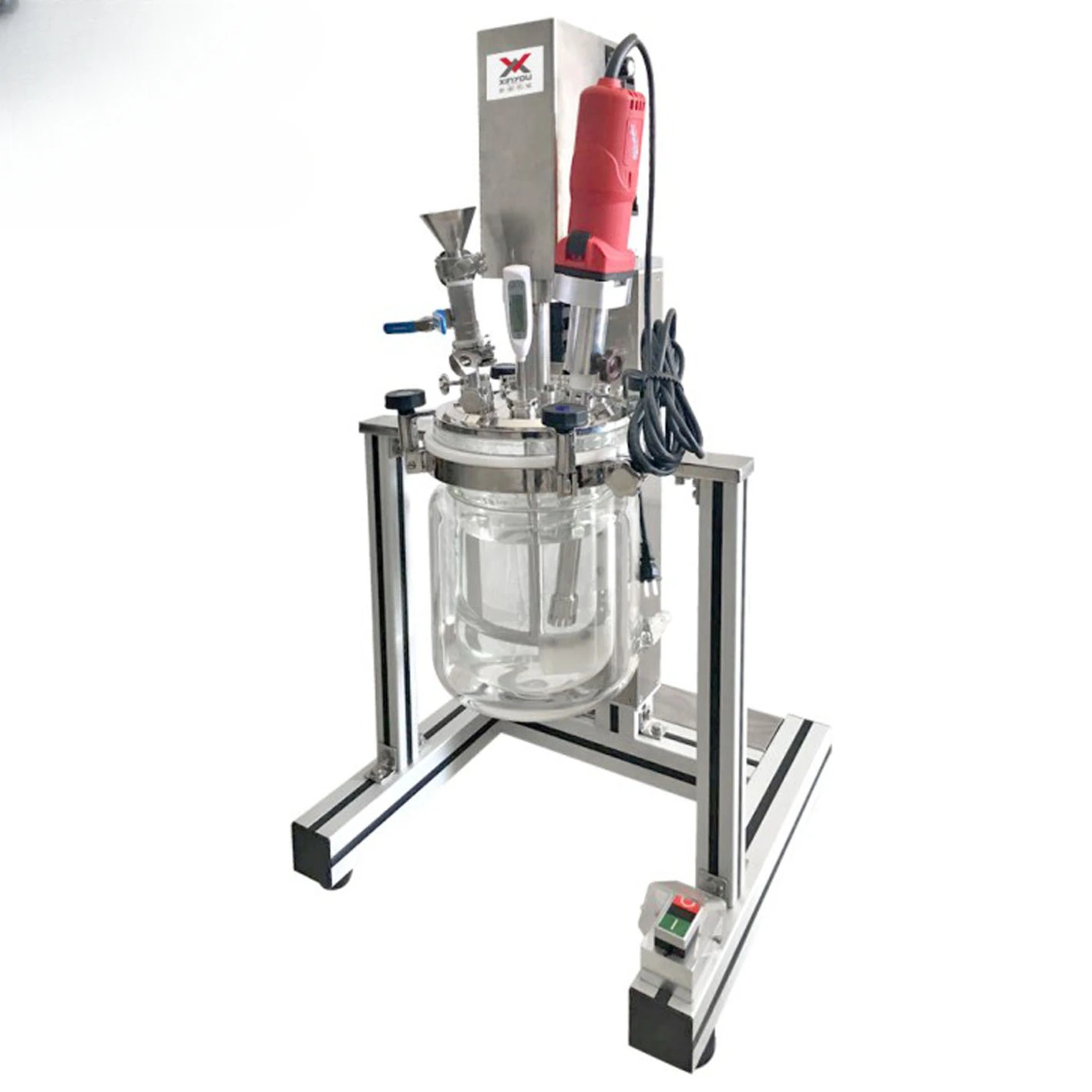 Laboratory Mixing Tank Sesame Butter Juice Honey Toothpaste Mixer Homogenizer Machine