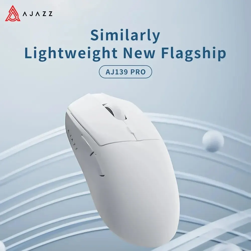 Ajazz AJ139PRO 무선 2.4GHz + 유선 게이밍 마우스, PAW3395, 게이밍 노트북 PC용 광학 마우스  Best5