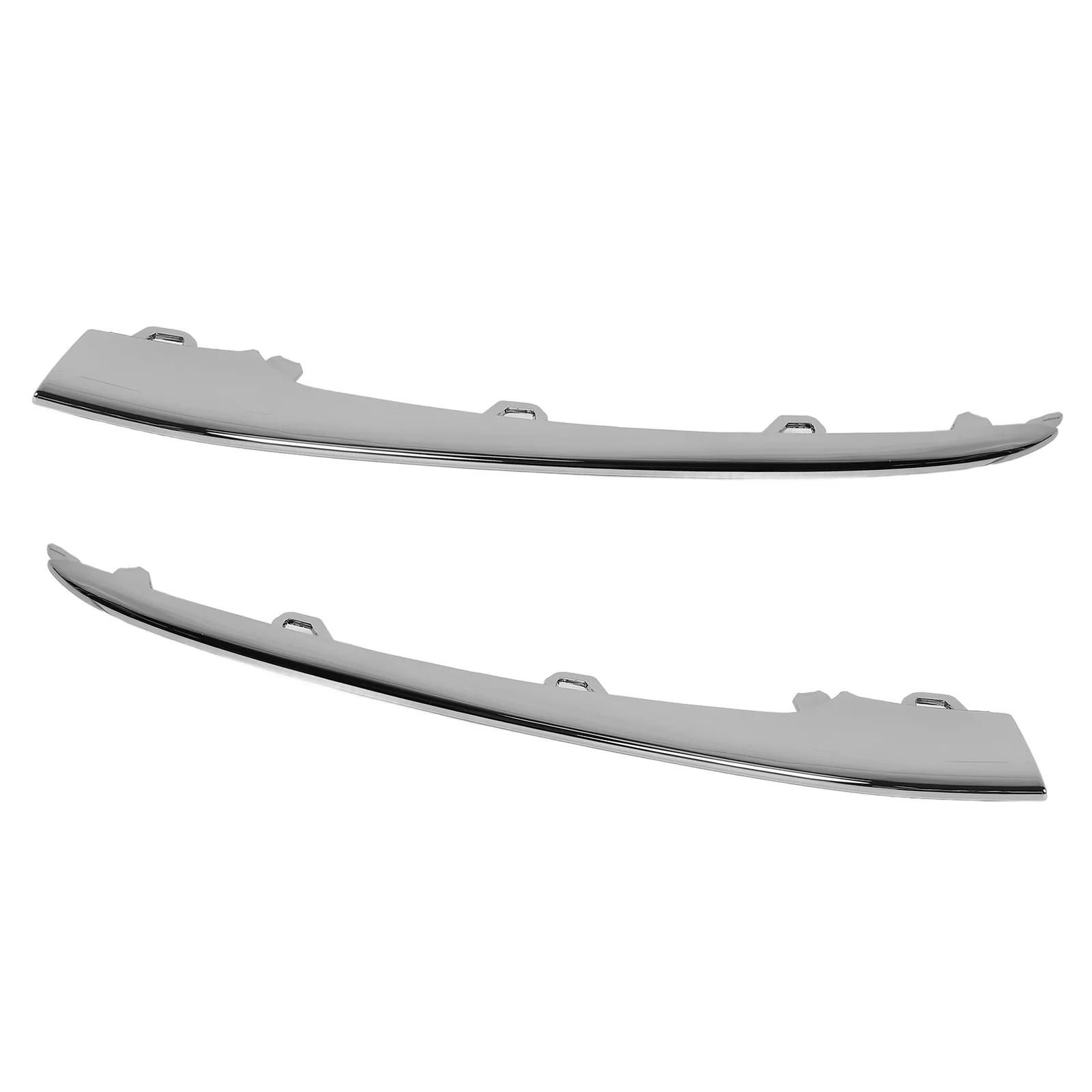 Chrome Front Bumper Trims Scratch Resistant Stylish Replacement for Benz S‑Class W222 450 560 2018 to 2020 new