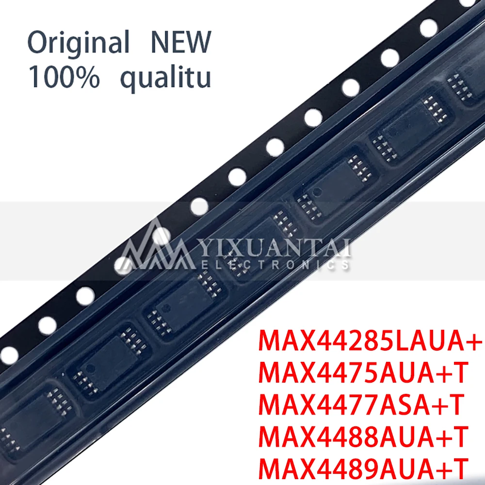 

5pcs MSOP-8 MAX44285LAUA+ MAX4475AUA+T MAX4477ASA+T MAX4488AUA+T MAX4489AUA+T MSOP8 NEW ORIGNAL IN THE STOCKNew