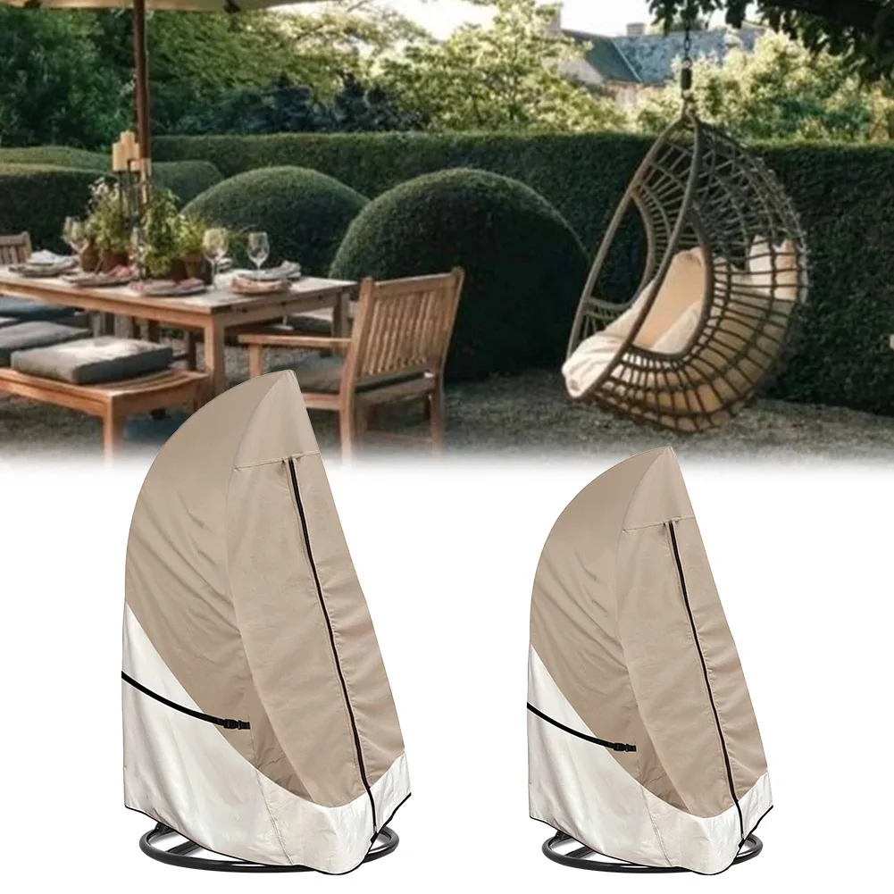 1pcs 420D Oxford Fabric Waterproof Garden Chair Cover Outdoor Hanging Chair Rocking Chair Dust Covers Garden Accessories ﻿