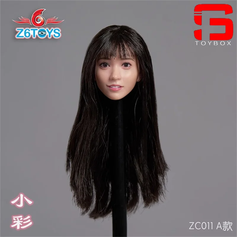 Z6TOYS ZC011 1/6 Xiaocai Ruchome Oczy Głowa Rzeźbiona Model Pasuje do 12'' Żołnierki Figurka Akcji Lalki