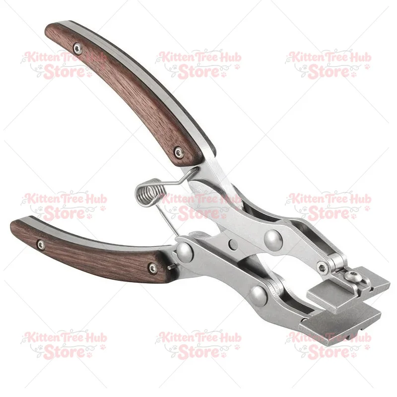 Nattools Handmade DIY Artisan Leather Craft Tools Leather Flat Pliers Stainless Steel Professional Double Pliers