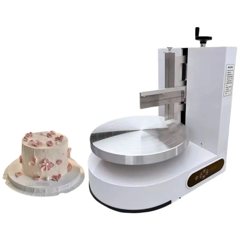 Cream Applicator Cake Coating Frosting and Plastering Machine and Cake Forming Machine