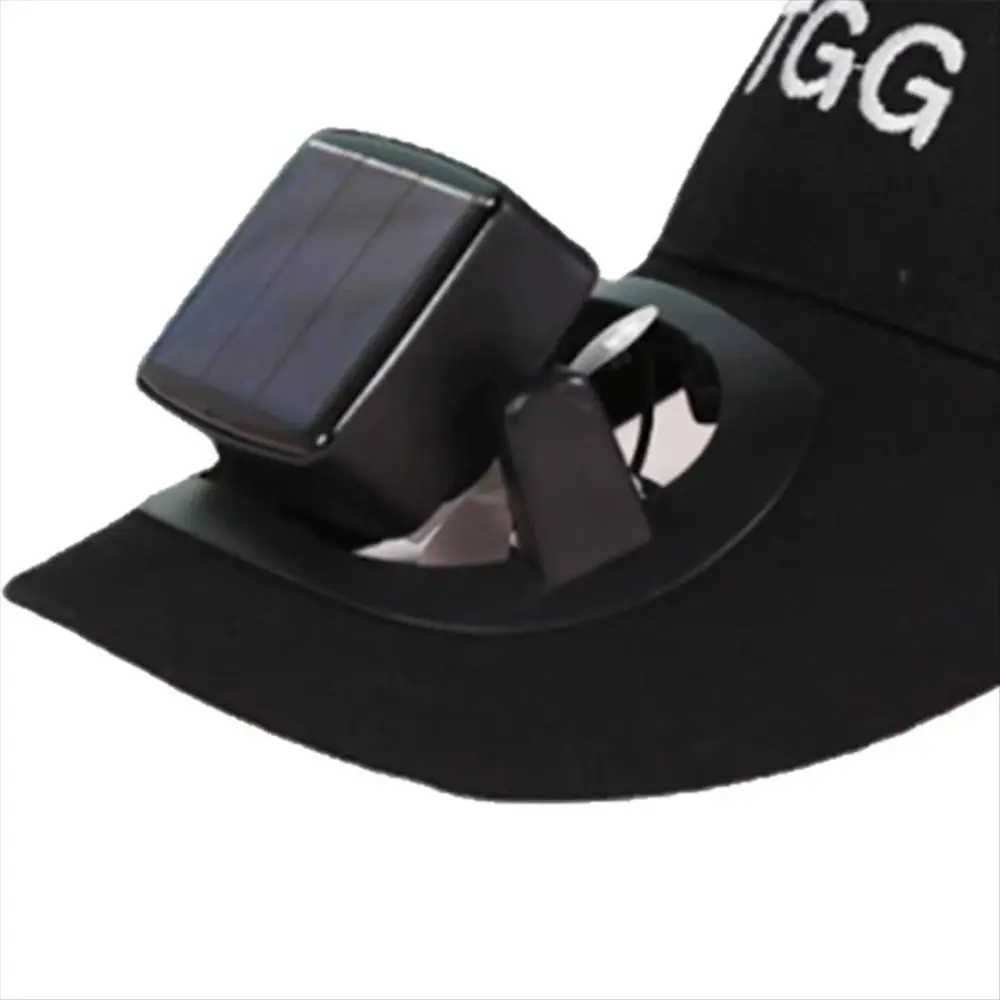 

Korea Style Solar Fan Hat USB Charging Solar Powered Wide Brim Baseball Cap Detachable Fan Strong Wind Summer Sun Cap Camping