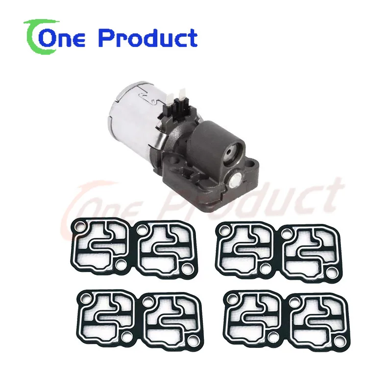 

02E DQ250 DSG Transmission Solenoid with Gasket 02E321371E 02E321371 For Audi A3 8P 8V TT 6 Speed VW 50221 VFS K1/K2 N215 N216