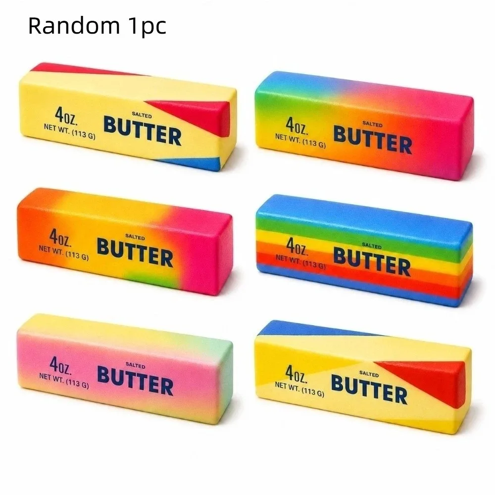 Sensory Slow Rebound Butter Sticks Squishy Multiple Styles Slow Rising Butter Squishies 14CM Butter Fidget Christmas
