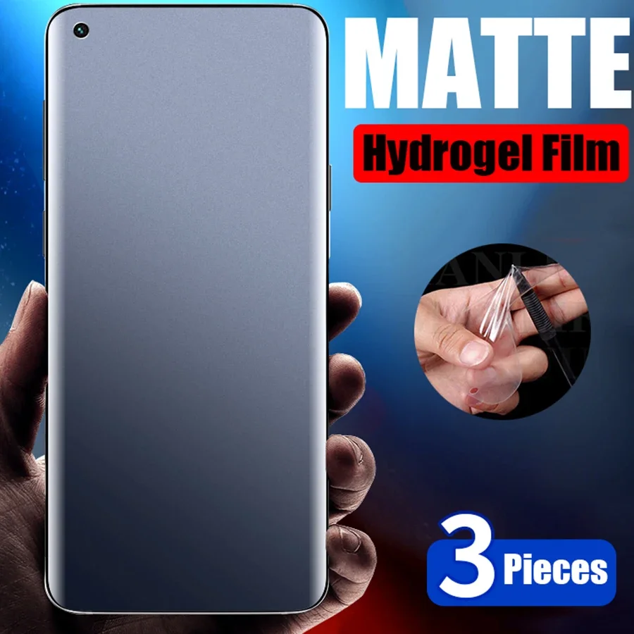 1-3Pcs Matte Hydrogel Film for Samsung Galaxy S24 S23 Ultra S22 S21 S10 Plus TPU Screen Protectors For Samsung Note 20 10 9 Plus