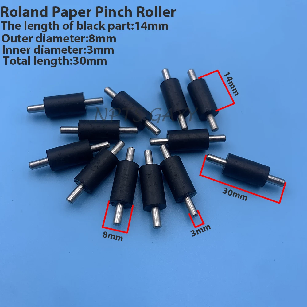 For Roland Paper Pressure Pinch Roller Of Roland FJ540 FP740 SJ1000 SJ-1045 SJ-540 XC-540 XJ640 XJ-740 Rubber Pinch Roller Wheel