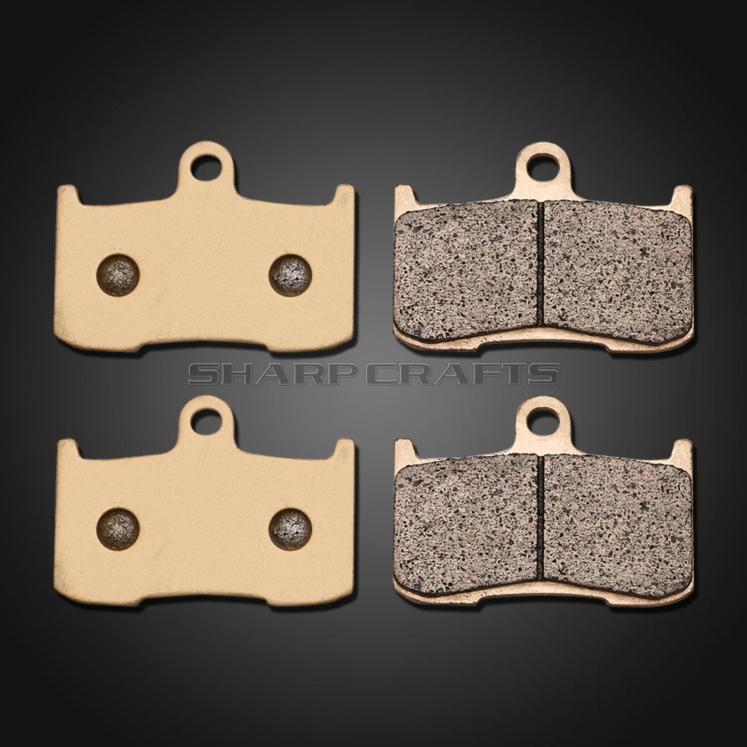 For Triumph Daytona 675 2006-2008 Triple Street 675R 2009-2013 New Motorcycle Accessories Metal sintering Front Rear Brake Pads