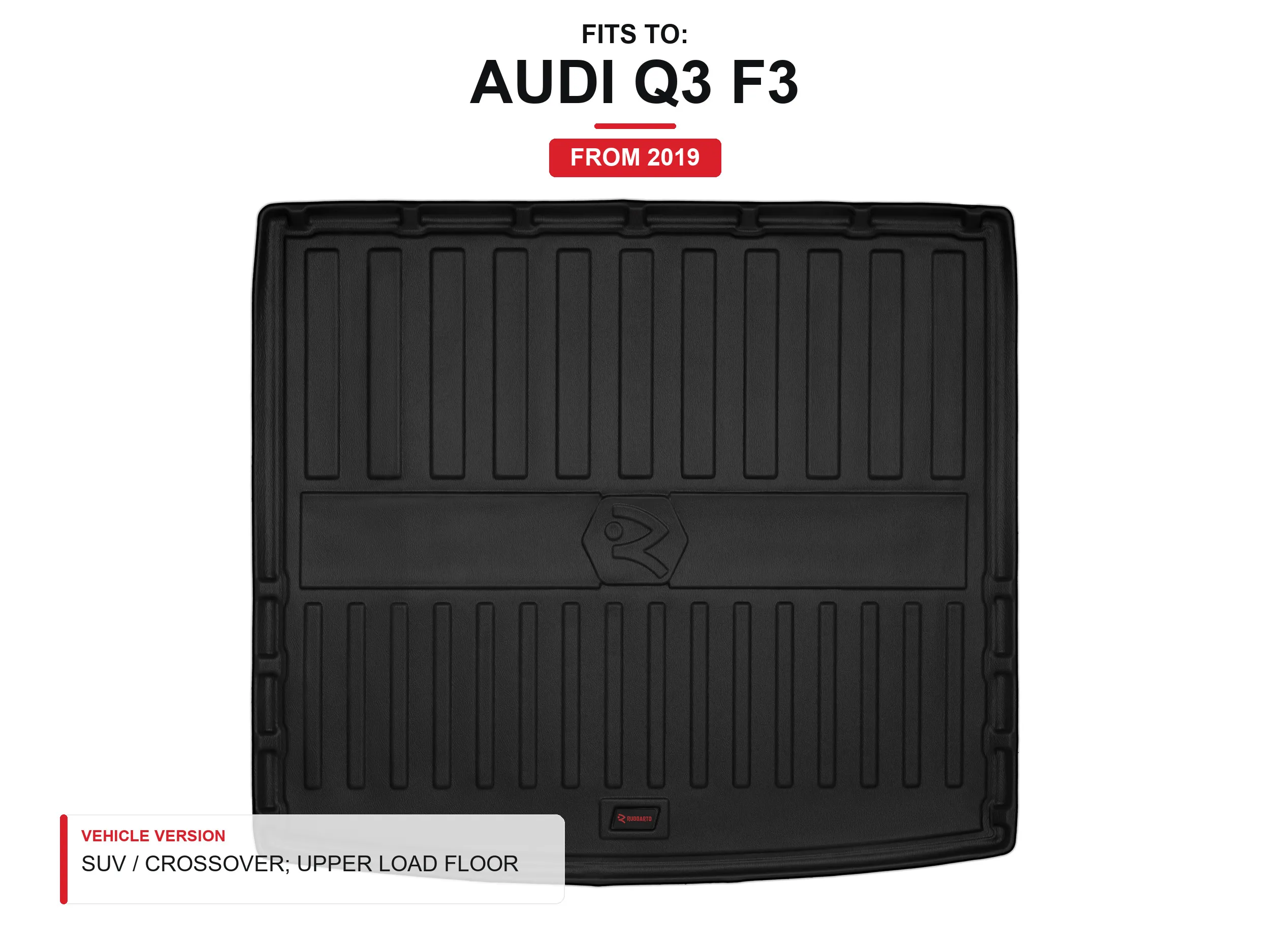 3D TPE auto kofferbakmat voor: Audi Q3 F3 2019- SUV