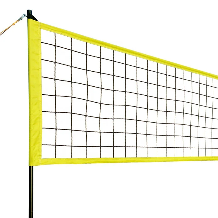 

Factory Price Height Adjustable Portable Beach Volleyball Net Post With Poles