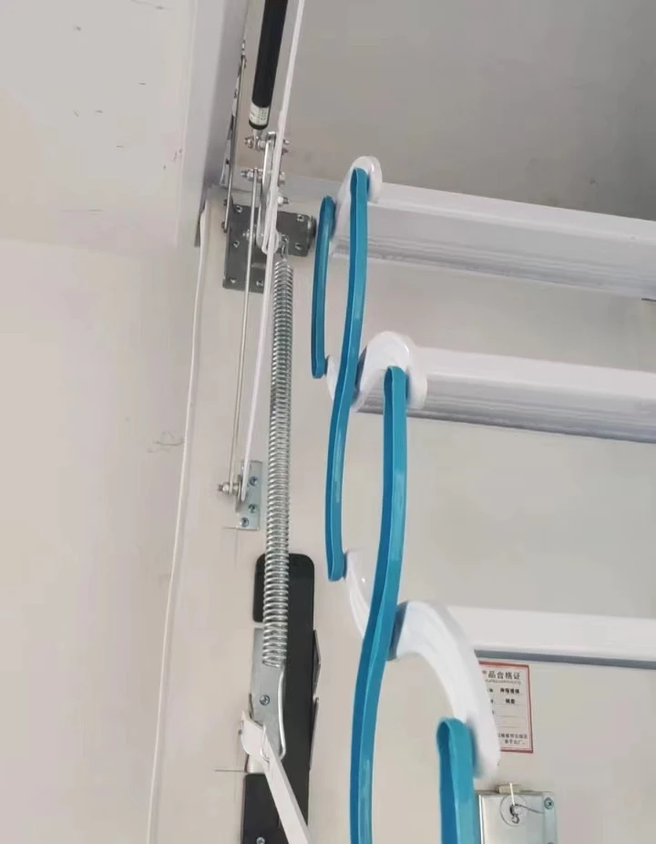

TLF Fctory Direct Hevy Duty Motorized Remote Control utomtic Electric Lift ttic Ldder