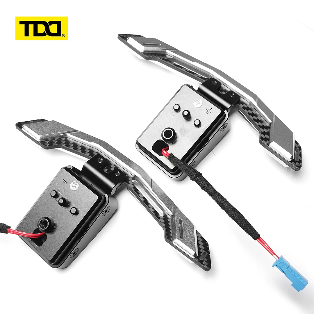 TDD Carbon Fiber Aluminum Alloy Magnetic Shift Paddles for BMW F20 F21 F52.F40 F22 F23 F45 F46 G42 New Multi Color Shift Paddles
