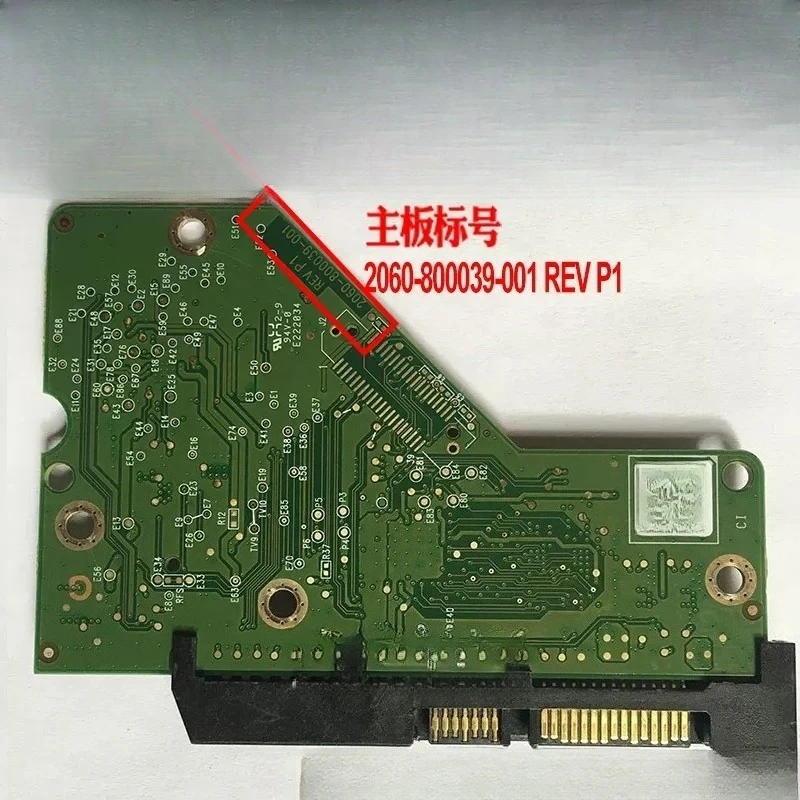 3.5 Inch SATA HDD PCB Logic Board 2060-800039 2060-800006 REV P1 Hard Disk Circuit Board Replacement For 1TB 2TB Data Recovery