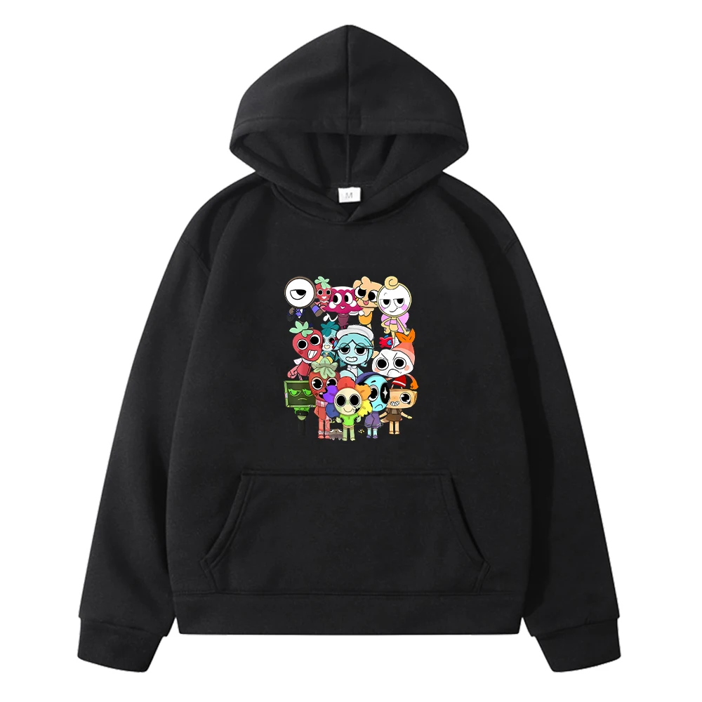 Autumn anime hoodie Dandys World Kawaii Pullover boys jacket Cartoon hoodies Fleece Sweatshirt y2k sudadera kids clothes girls