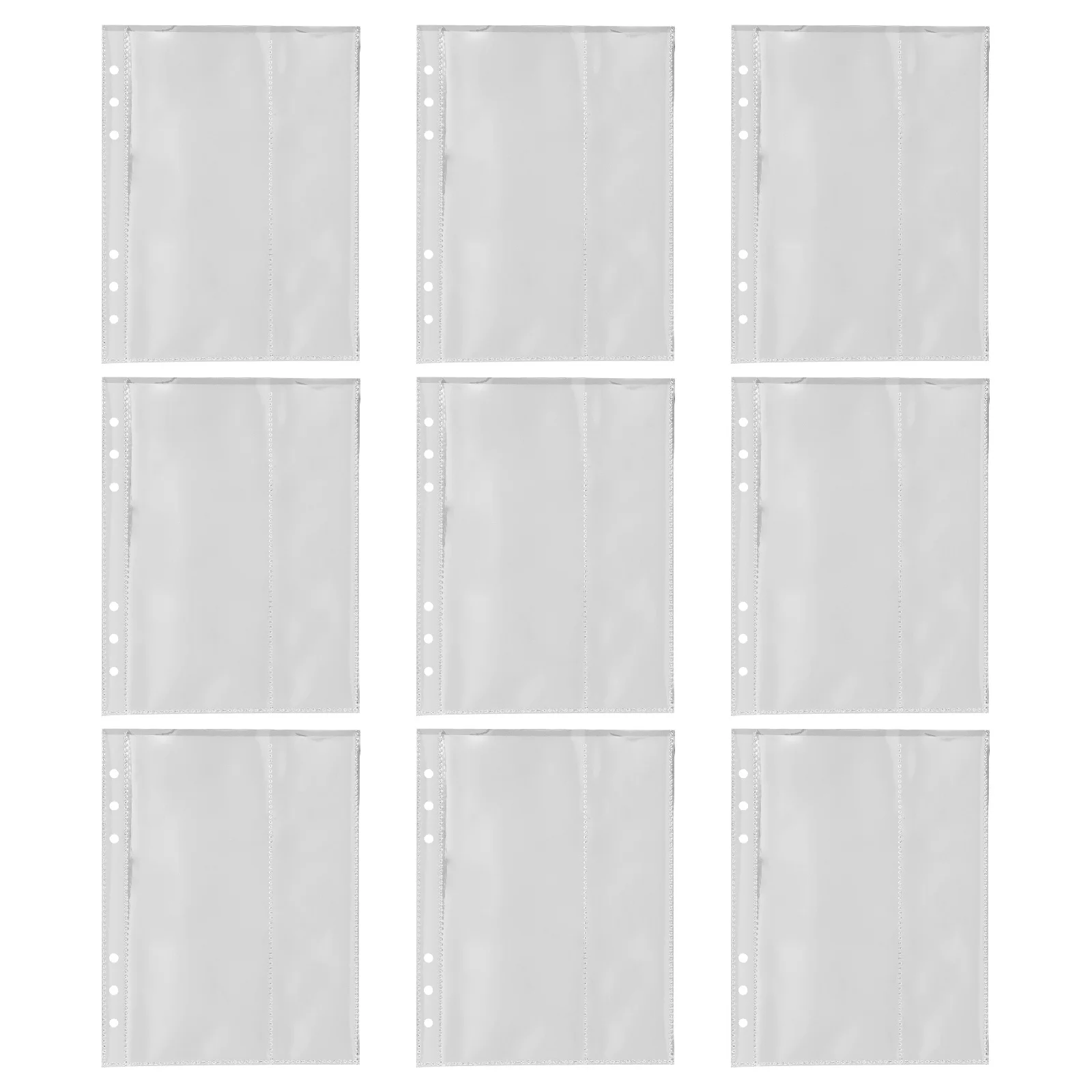 

1 pc Plastic Display Book Album Inner Page For Game Pictures Transparent Lightweight Stationery Book Certificate Id Photo