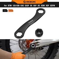 NICECNC para KTM EXC 300 EXC-F 350 2024 17-27-30MM herramienta de extracción de llave de eje de rueda delantera y trasera para Husqvarna TE 300 GasGas EC 300