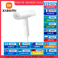 New XIAOMI MIJIA Handheld Garment Steamer 2 iron Home Electric Steam Cleaner Portable Foldable Mite Removal Flat Ironing Machine