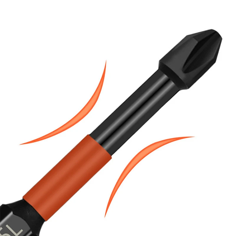Set di viti per cacciavite elettrico domestico a testa trasversale magnetica - Punte per trapano a mano ad alta durezza per cacciaviti elettrici 3/4/5/6 pezzi