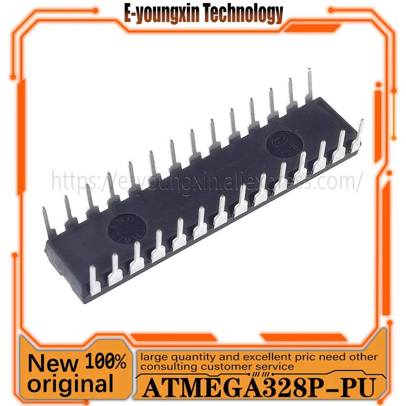 ATMEGA328P-PU ATMEGA328P DIP-28 100% nowy oryginał w magazynie