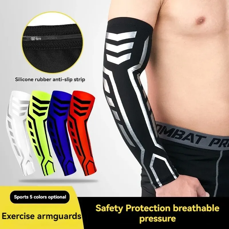 Multi-Color Athletic Wristguards Arm Protector Sleeve Outdoor Basketball Badminton Fitness Running Sports Protective Gear