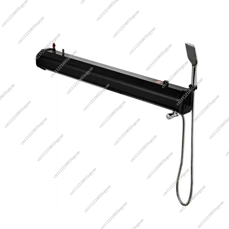 Roof Rack Shower Kit, Camping Solar Shower Bag Tank with Pump, Portable Car Top System for Outdoor Travel Off-Road Vehicle