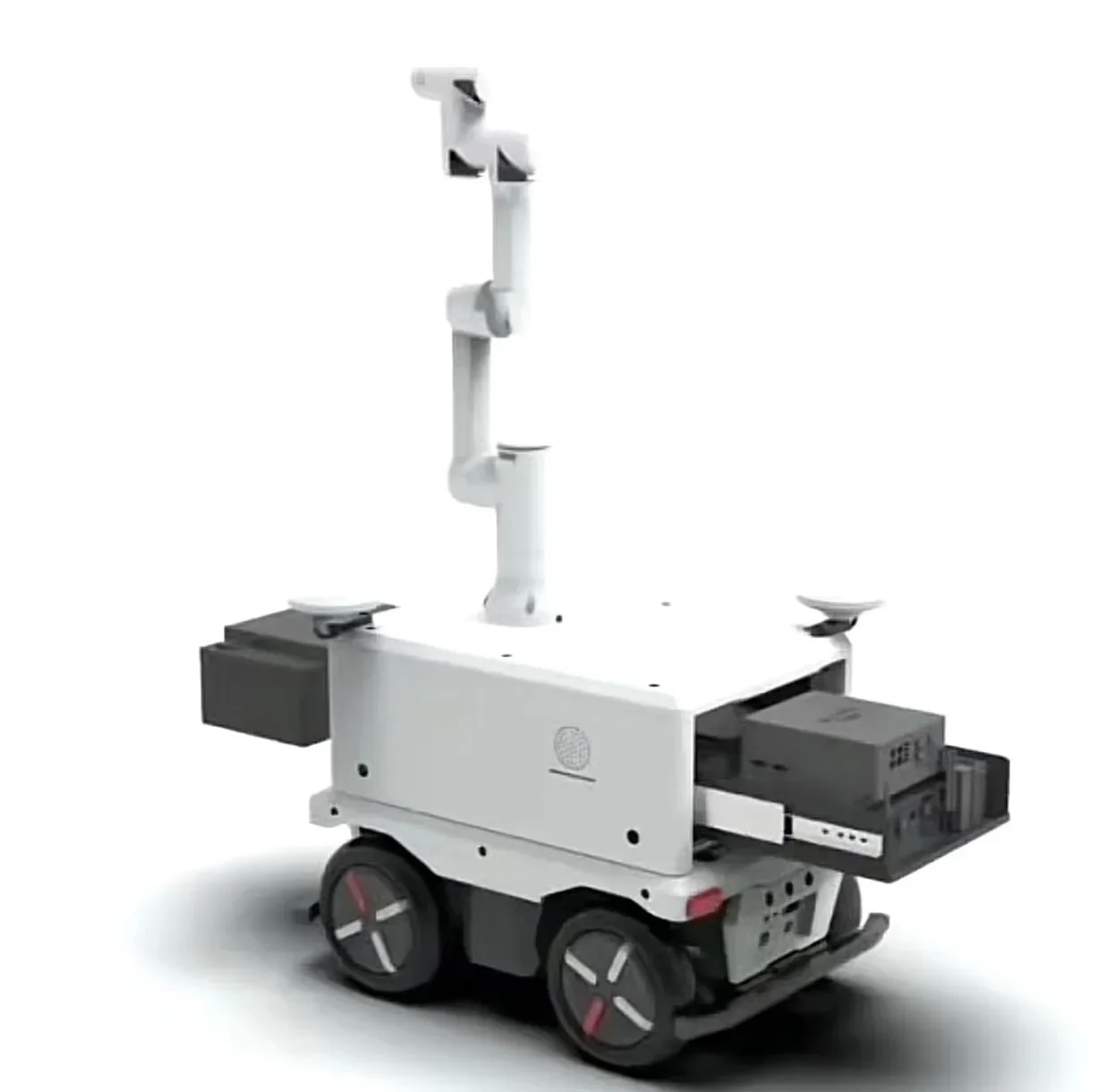 Robot Patrol Full Autonomous Wheeled Platforms Security Robot with Camera Remote Control