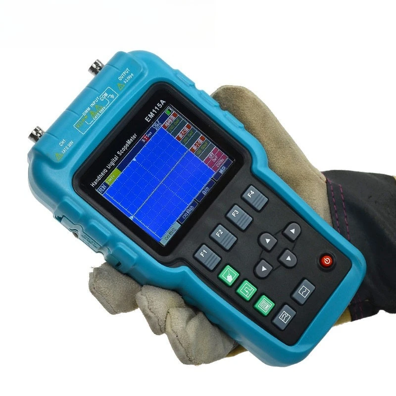 Portable Handheld Mini Digital Oscilloscope Multimeter High Precision Virtual DIY Kit Small 50M for Electronics Testing