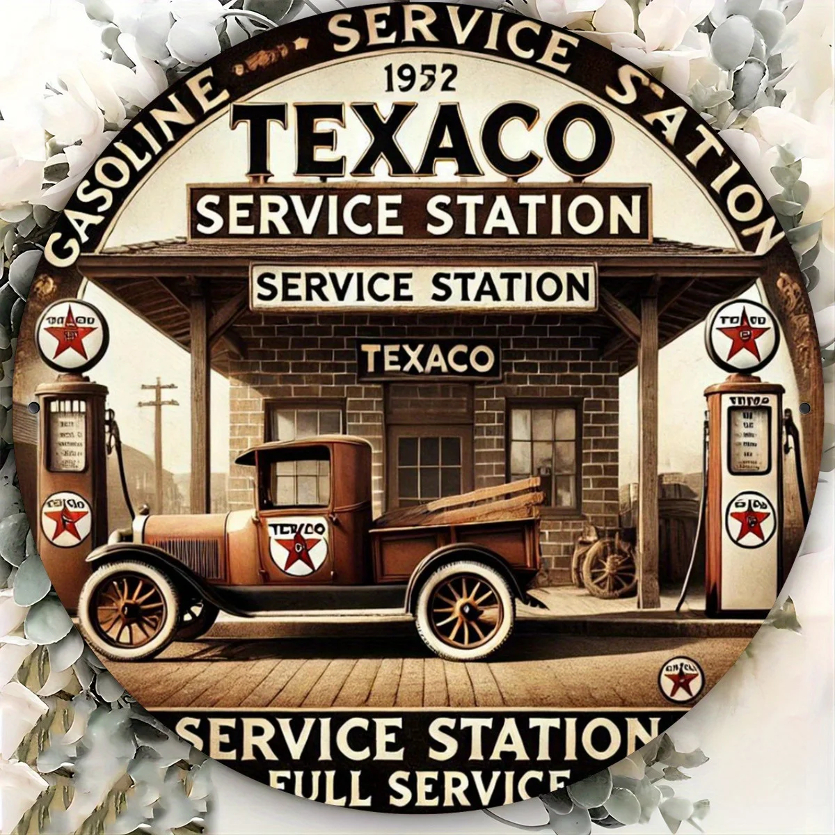 1pc Vintage Texaco Gas Station - Vintage Collectible Trucks review and price