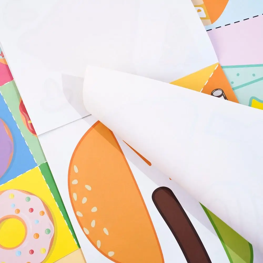 Paper Kids Paper-cutting Book Toys Montessori 3D Animal Pattern Kindergarten Puzzle Paper Arts and Crafts Scrapbooking