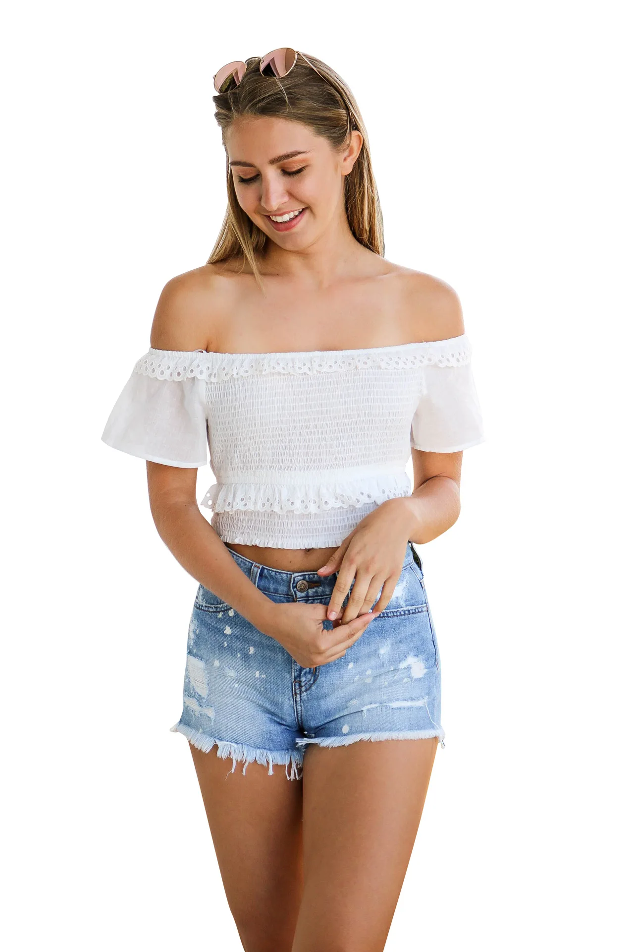 

2022 New Women Summer Ripped Tassel Denim Shorts Fashion Sexy Skinny Jeans Shorts Street Hipster Clothing S-2XL Drop Shipping