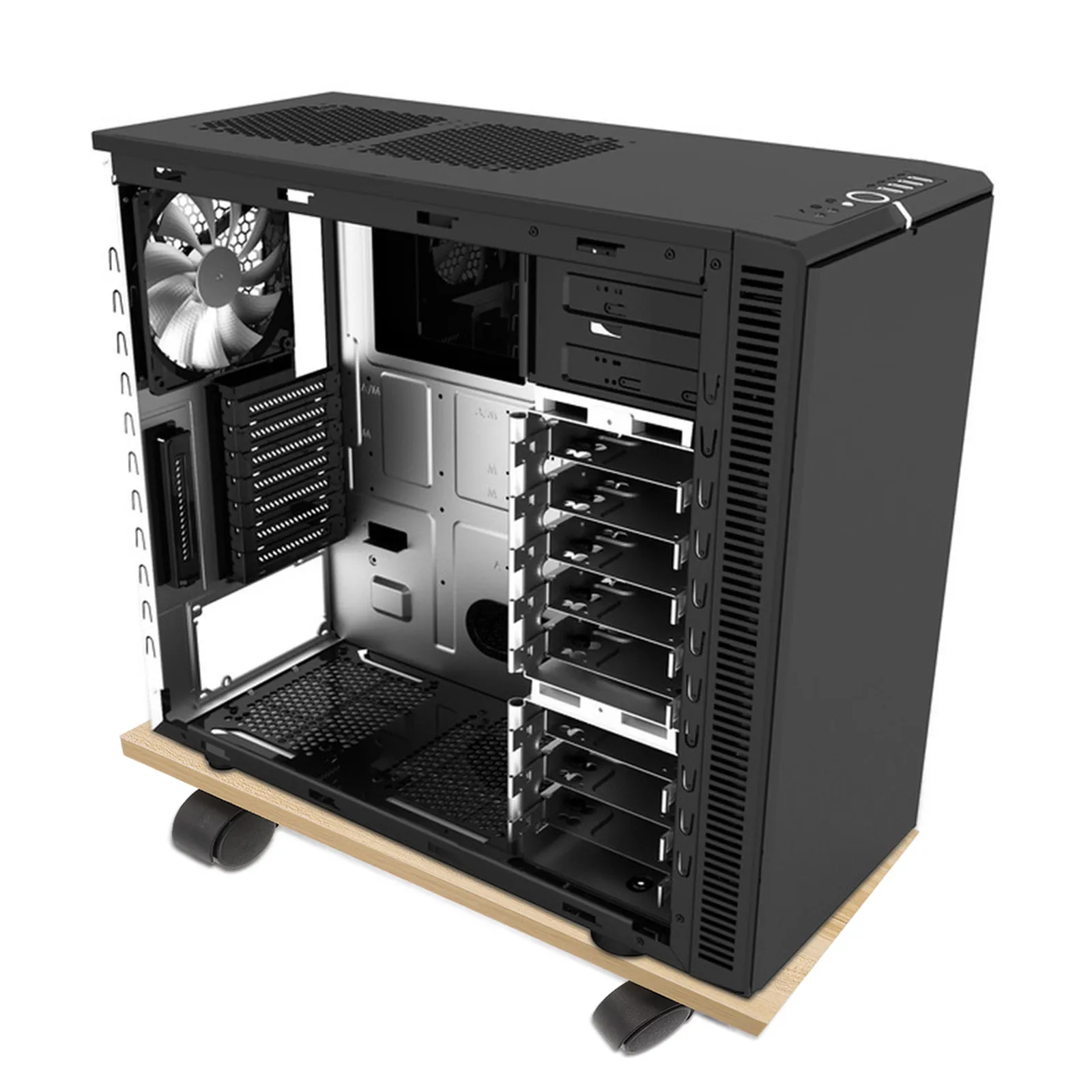 computer-tower-stand-wooden-pc-holder-mobile-pulley-rolling-cart-floor-stand-host-bracket-for-desk-under-desk-computer-cart
