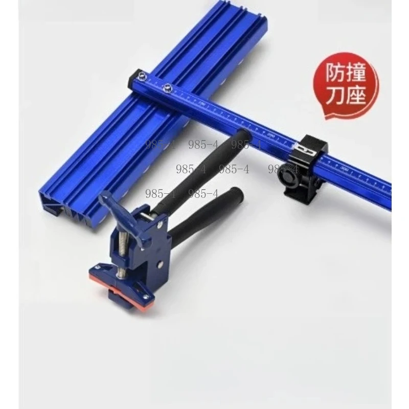 T-shaped Push Knife with 5 Rows Pulley, All-ceramic Tile Rock Slab Cutting Tool