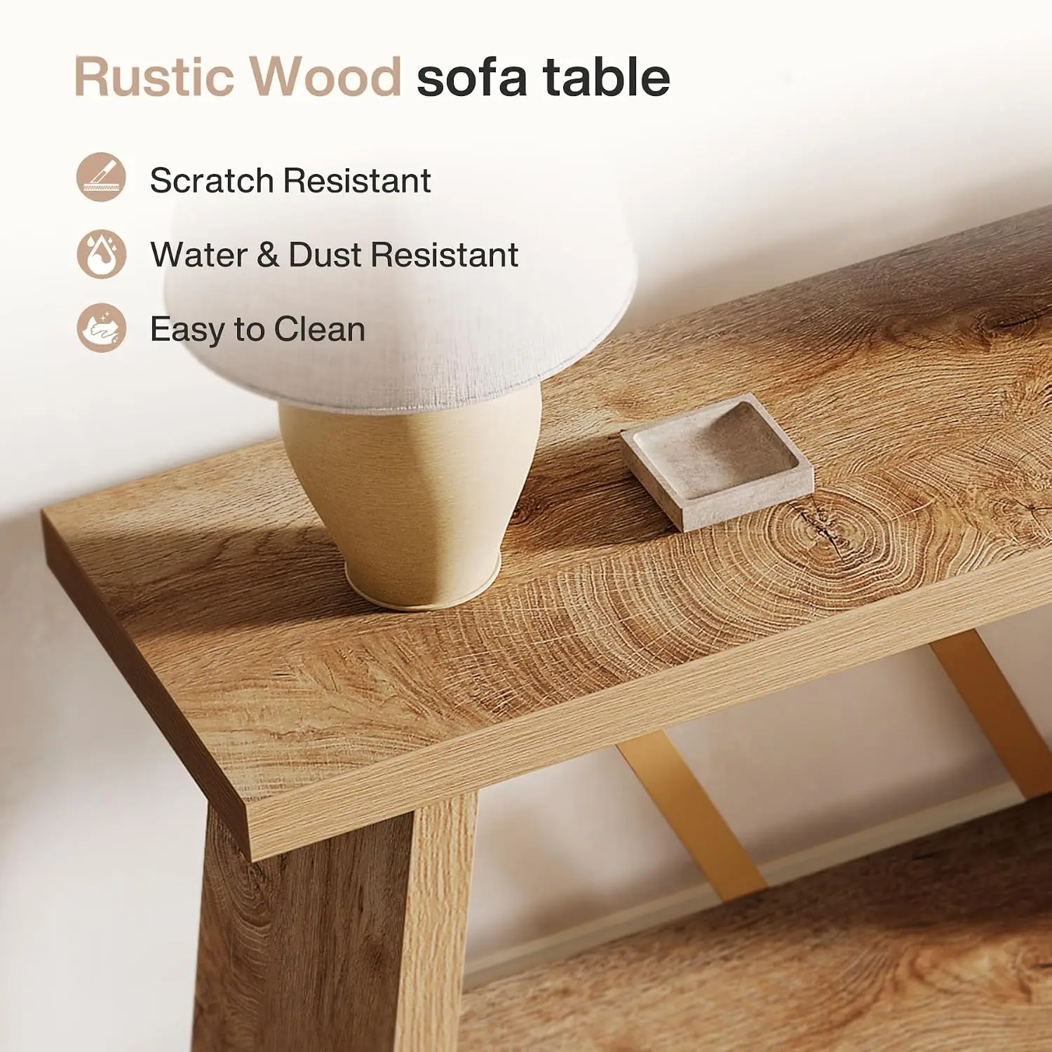 Extra Long Console Table for Living Room 70.86-Inch, Customized