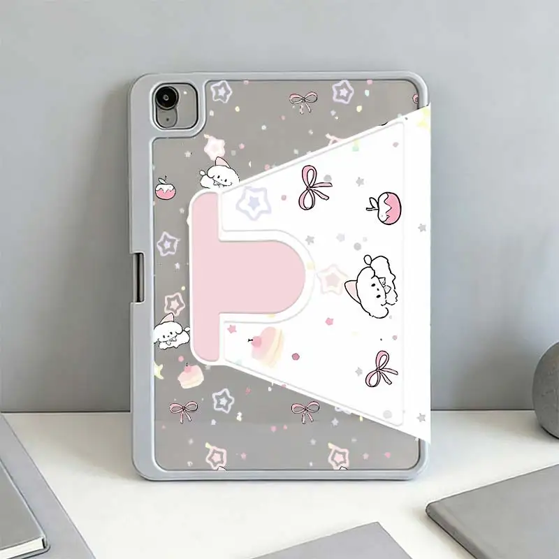 360° Rotate Tri-Fold Smart Case For IPad Mini6 8.3 Pro 10.5 Pro11 iPad 10.2 7/8/9 4/5 10.9 10th iPad A16 2025 11 Air11/13