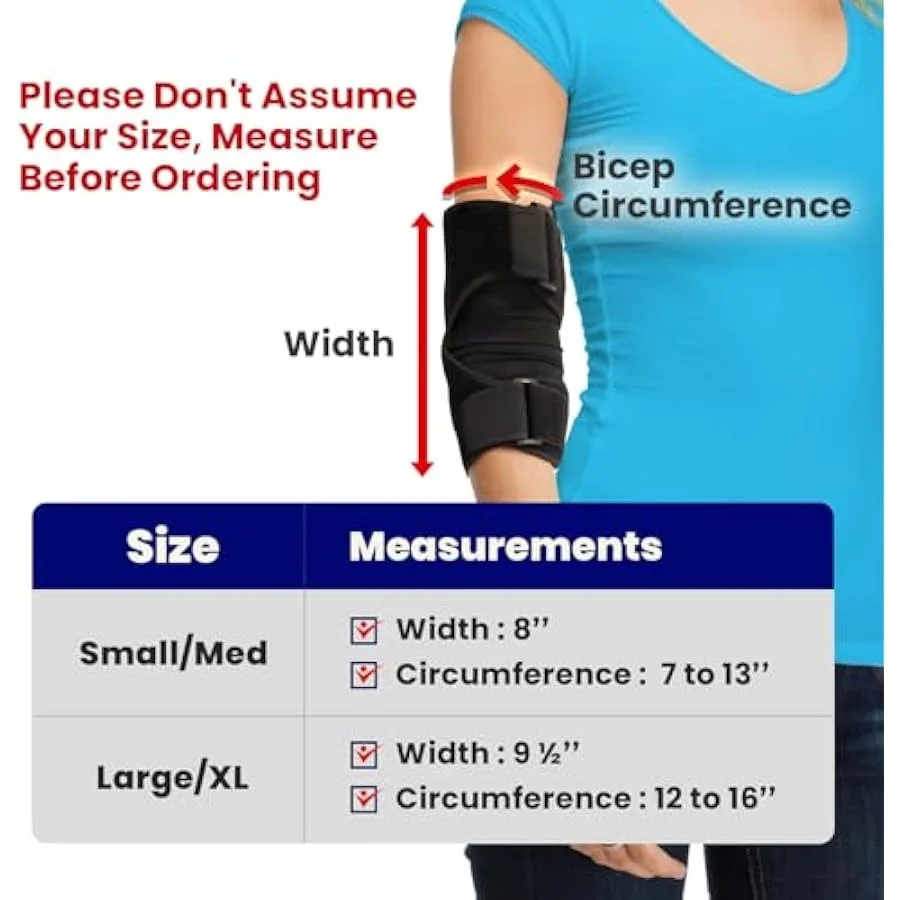 ARMSTRONG AMERICA Conjunto de soporte para bíceps + coderas para bursitis