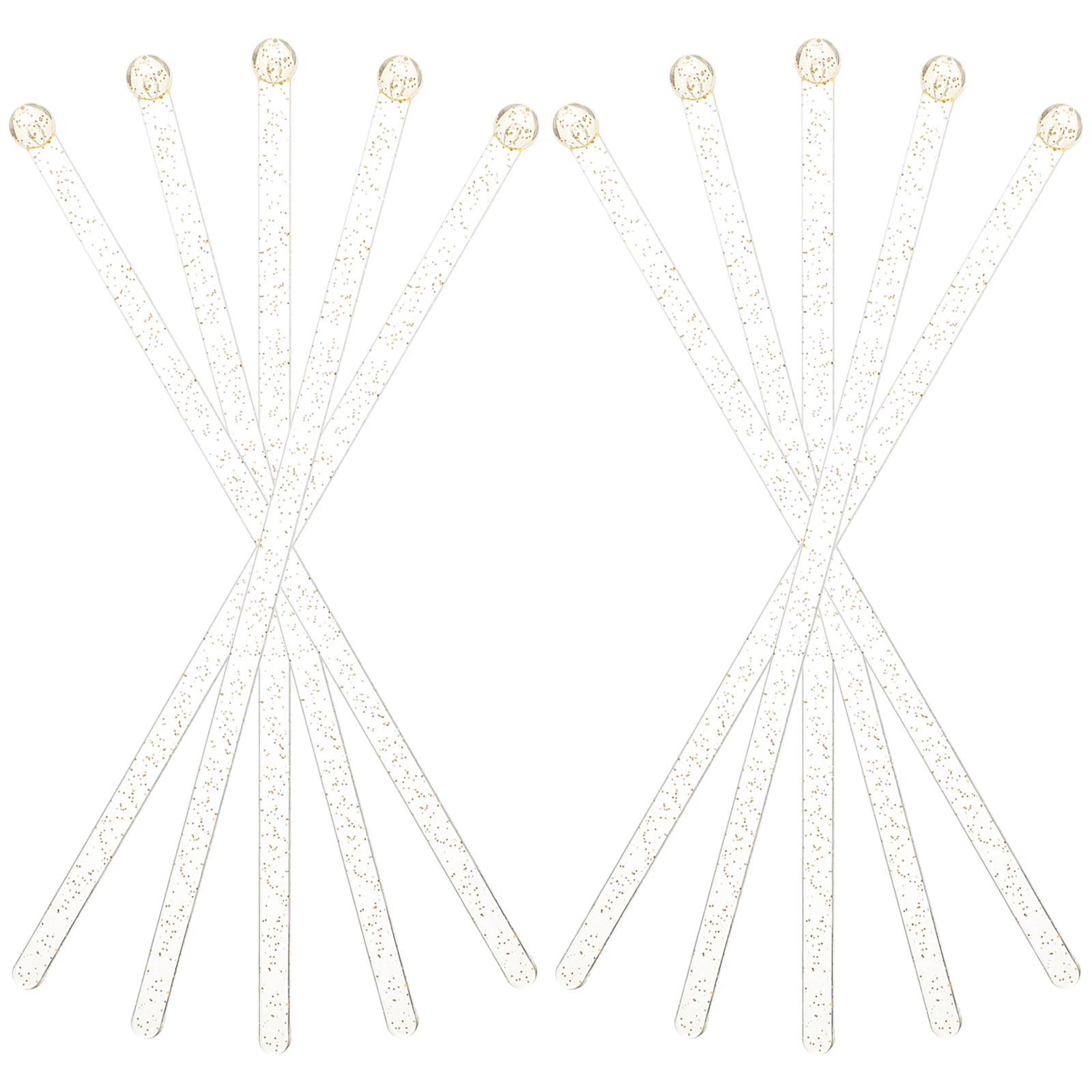 

25pcs Stirring Sticks Mixer For Drinks Coffee Wine Juice Milk Tea Bar Cocktail Party Supplies Beverage Mixing Rod Round Tip