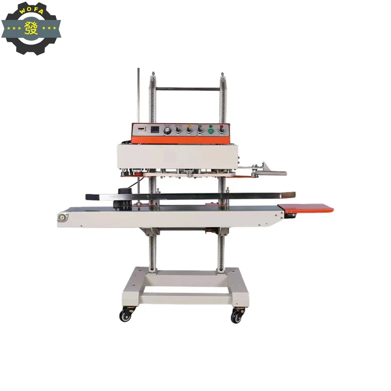 Flour Pet Food Potato Chips Sand Adjustable-height Semi-Automatic Electric Vertical Sealing Machine for Bags Paper Bearing