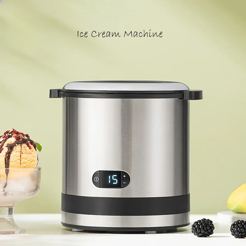 Portable Ice Cream Machine Home 300ml Soft Maker Children Fruit Cone Small kitchen