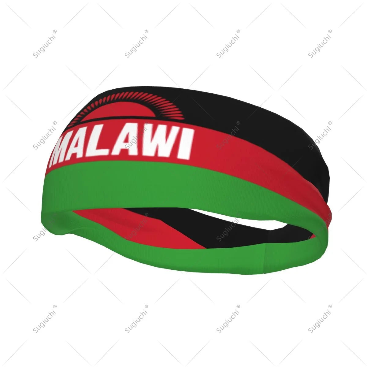 

Men Women Malawi Flag Elastic Wide Headbands For Yoga Fitness Tennis Running Gym Sports