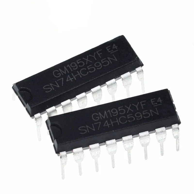10Pcs SN74HC595N 74HC595N 74HC595 DIP-16Pins SN74HC257N 74HC257 SN74HC393N 74HC393 SN74HC590AN SN74HC590N 74HC590N SN74HC191N