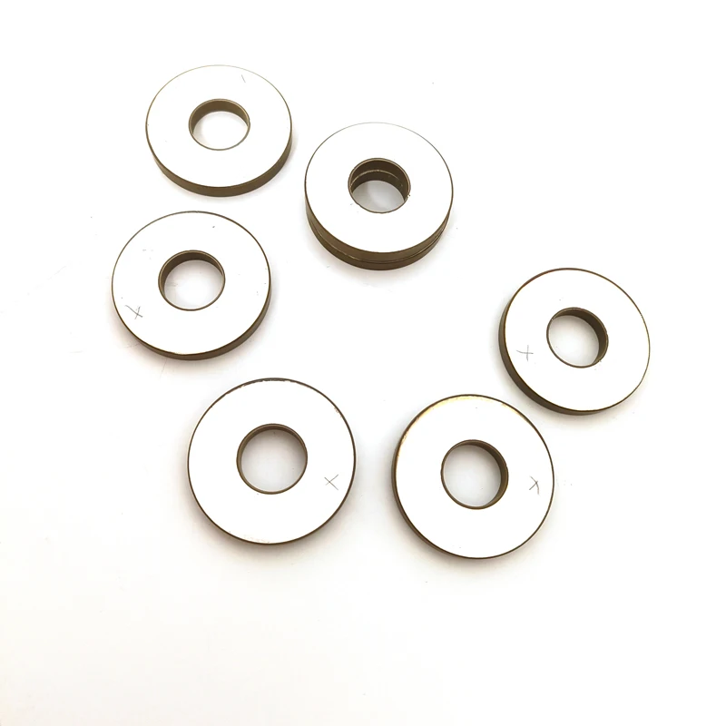 10Pcs/Lot 50X17X6.5mm Customized Manufacture Ring Piezo Ceramic