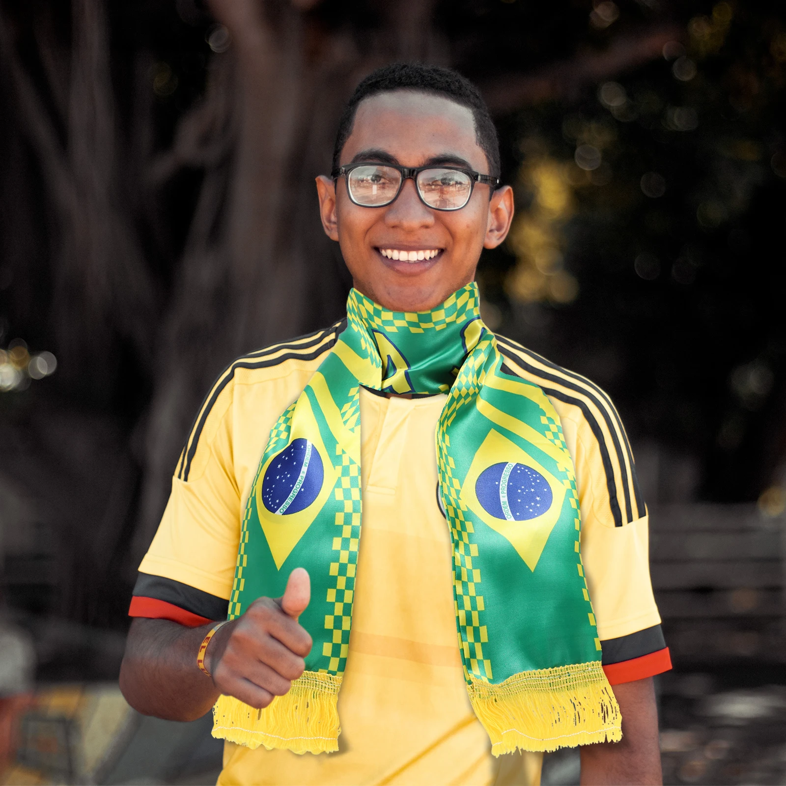 

2 Pcs Fans Scarf Football Knit Soccer National Scarfs Sports Gift for Scarves