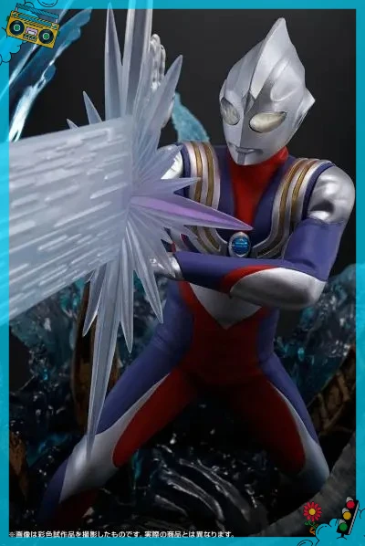 

In Stock Original Bandai FiguartsZERO Ultraman Tiga Anime Figure 20CM Figure Model Collection Toy Gift