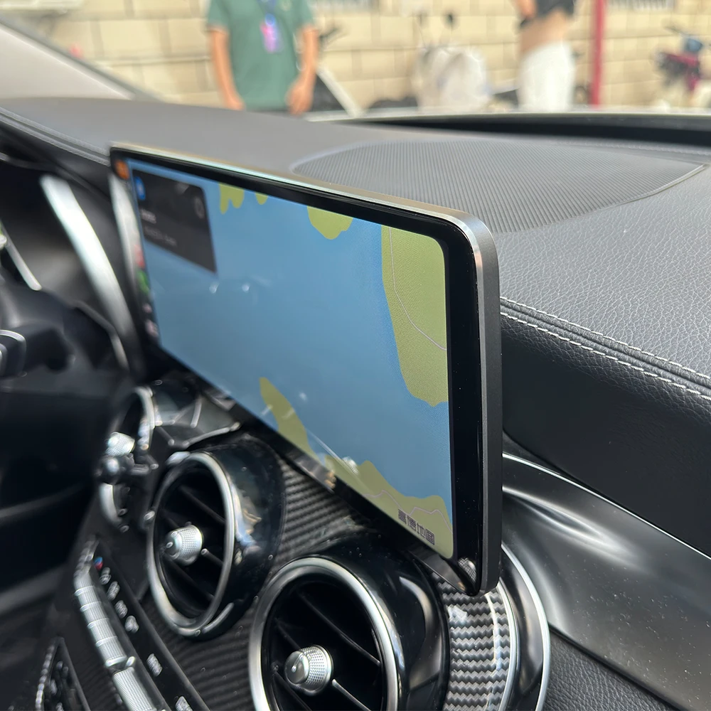 12.8 ''أندرويد 13 لمرسيدس بنز C الفئة W205/GLC X253 NTG5.0/5.5/6.0 2015-2019 راديو السيارة LCD لوحة القيادة الرقمية GPS Navigati