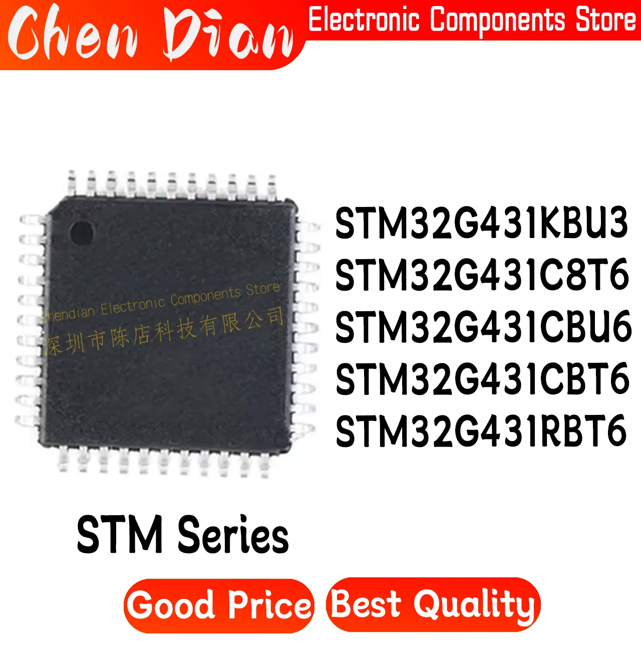 STM32G431CBU6 STM32G431CBT6 STM32G431KBU3 STM32G431RBT6 STM32G431C8T6  New Original Genuine